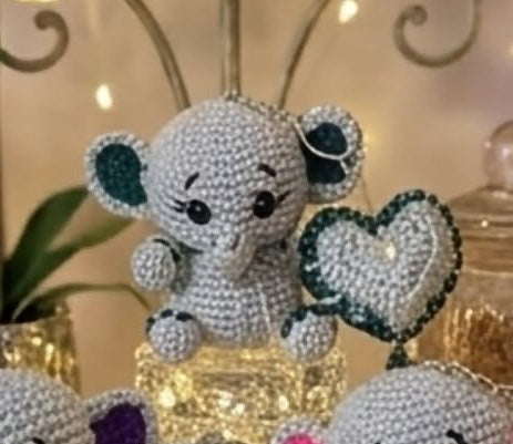 Cute Elephant Keychains