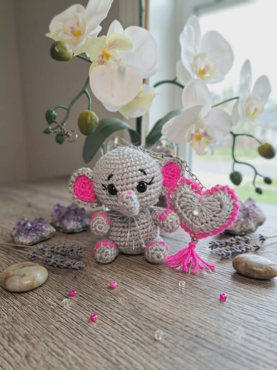 Cute Elephant Keychains