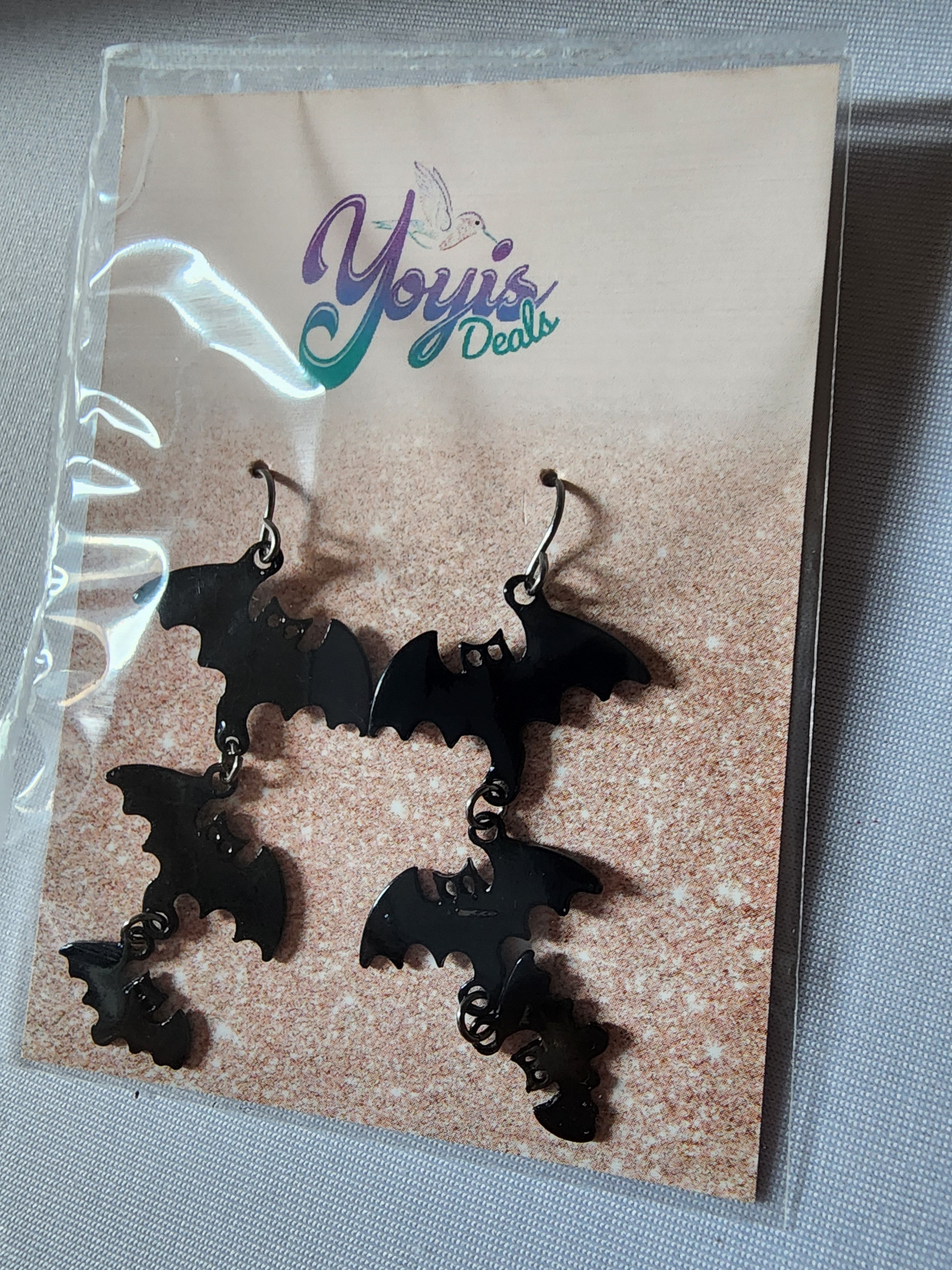 Bat Earrings
