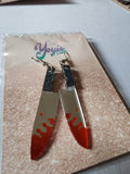 Knife Earrings
