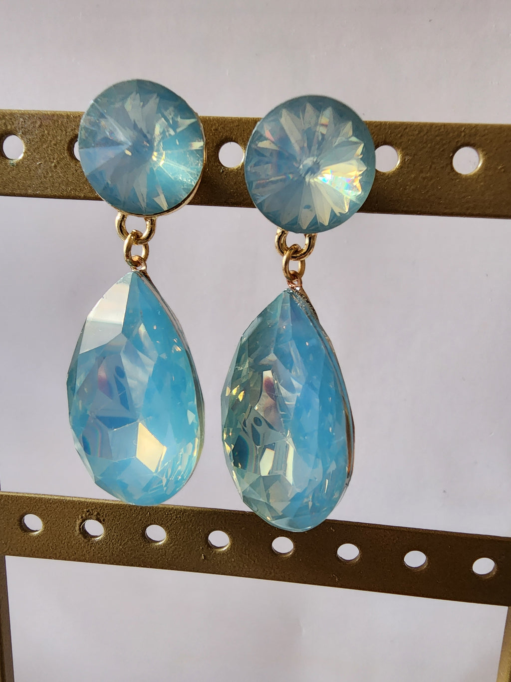Light Blue Drop earrings