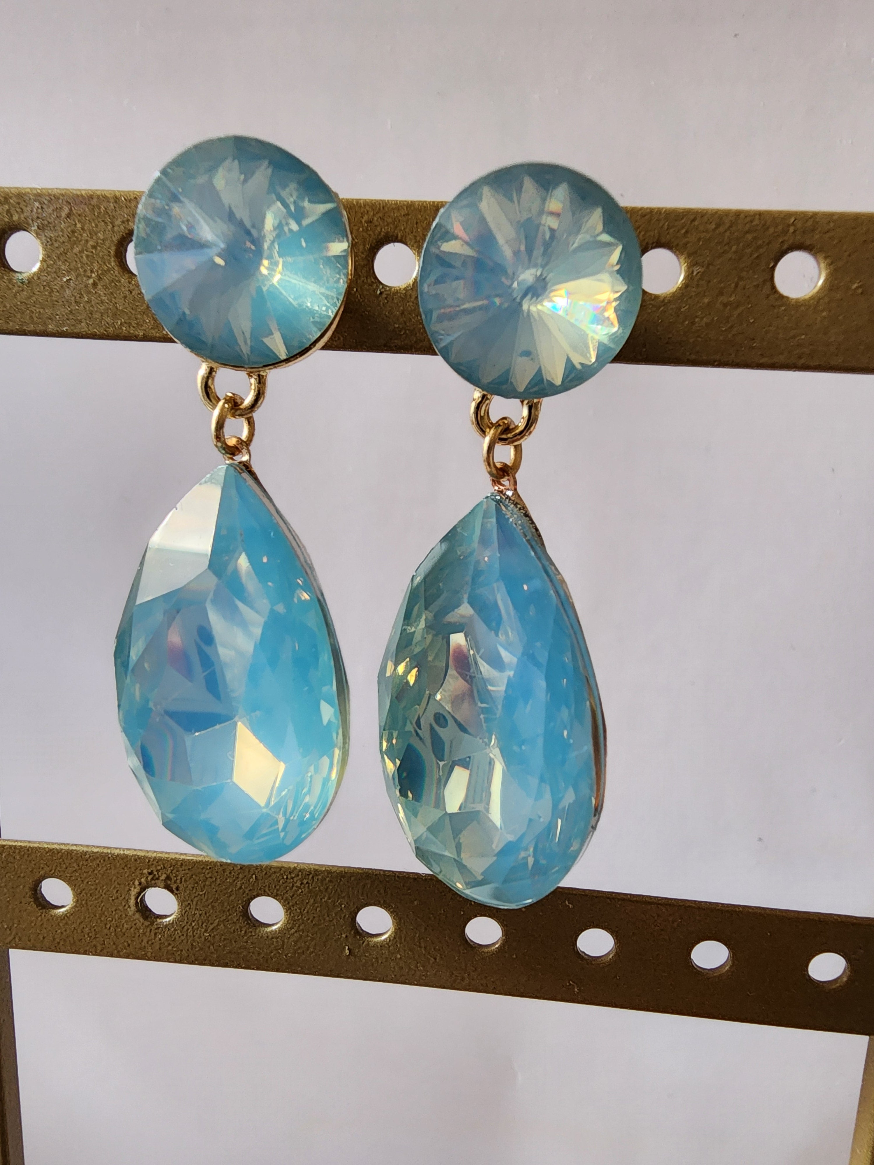Light Blue Drop earrings