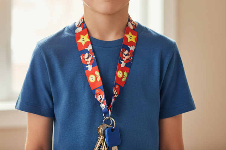Mario Star Lanyard style 1